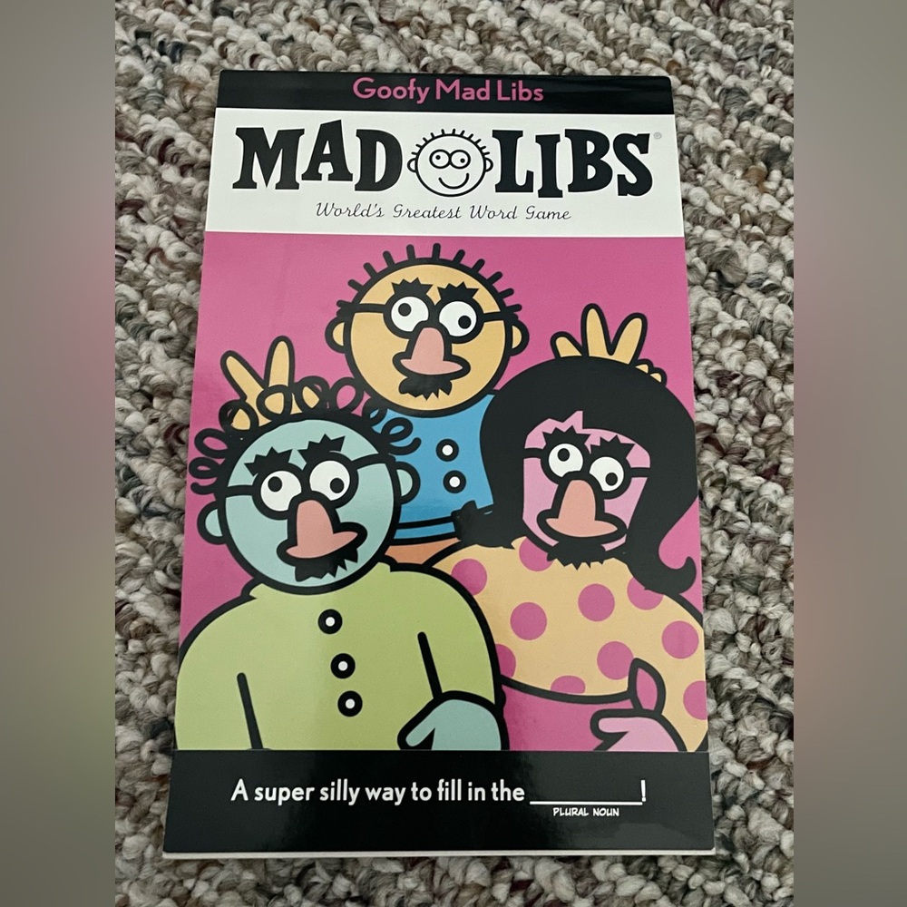 Mad Libs Word Game Book